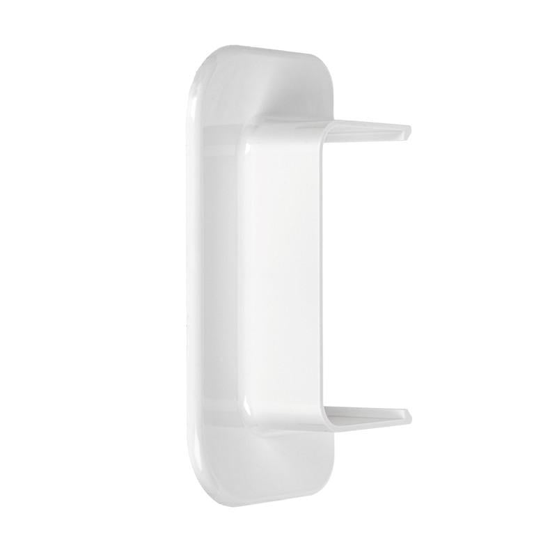 Ввод в стену прямой ДКС Angara для короба ABS пластик 90х40 мм RAL 9016 Белый (AIR90407)