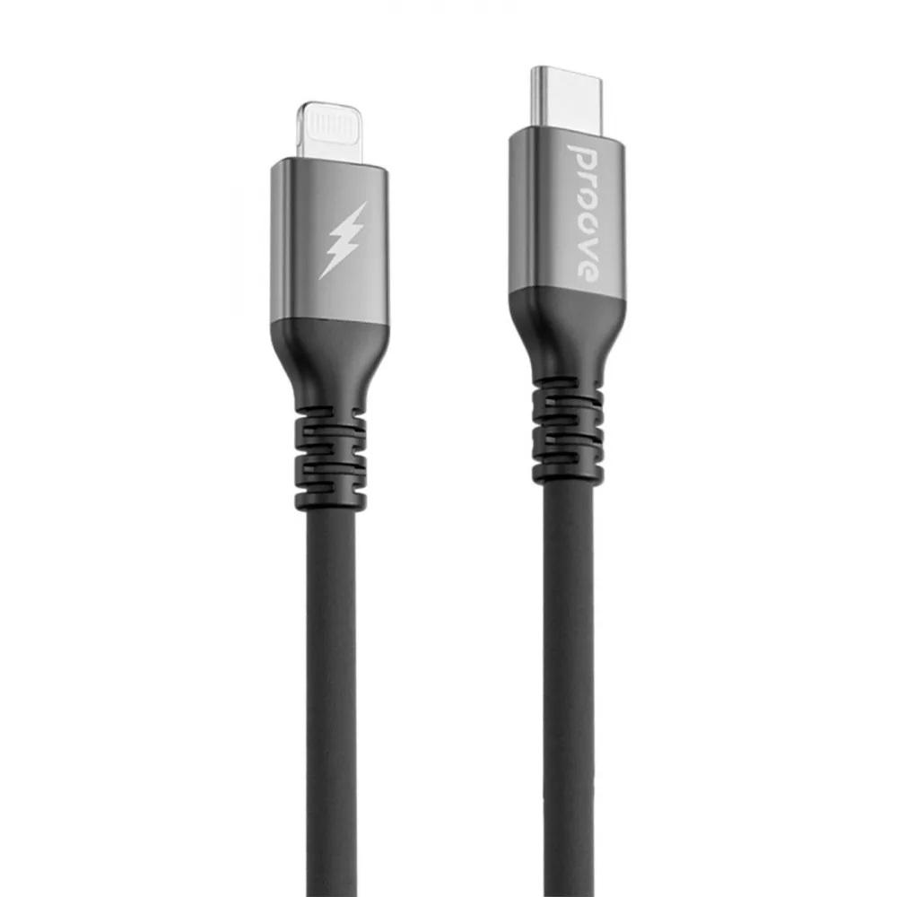 Кабель Proove CCRS60002101 ReGen Silicone Type-C to Lightning 3А 1 м Black (24869688) Кабель Proove CCRS60002101 ReGen Silicone Type-C to Lightning 3А 1 м Black (24869688)