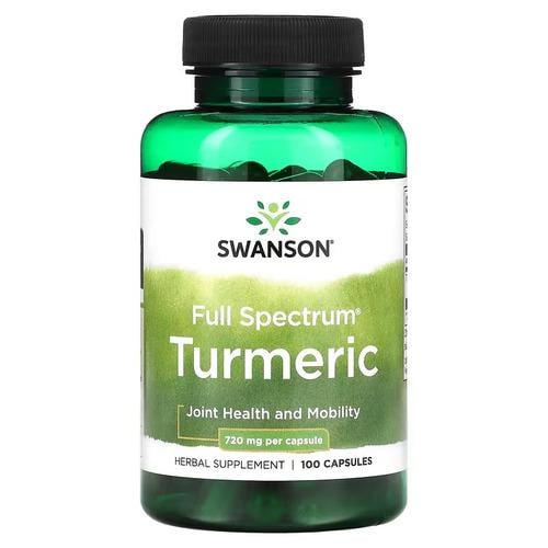 Куркума и куркумин Swanson Turmeric Full Spectrum 720 мг 100 капс. (SW940) Куркума и куркумин Swanson Turmeric Full Spectrum 720 мг 100 капс. (SW940)