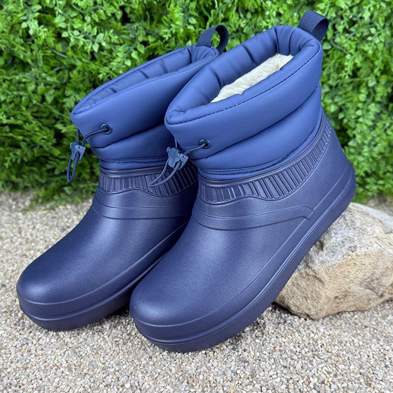 Чоботи жіночі пінові утеплені Е-001060-2 р. 38 24,5 см Синій (118293185) - фото 2