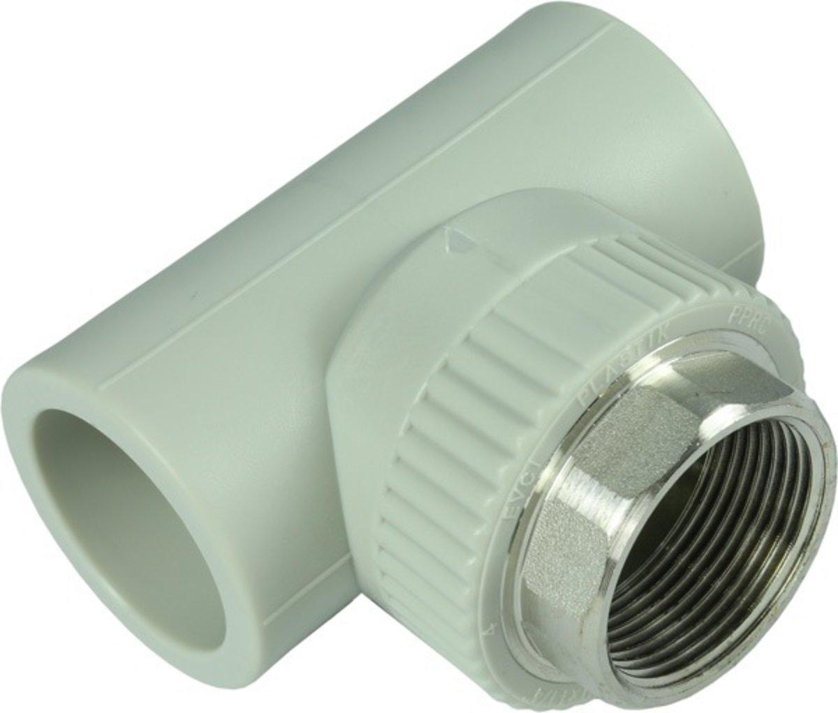 Трійник PPR Еко 40 мм ВВ 1 1/4"