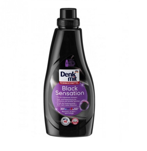 Гель для прання чорних речей Denkmit Black Sensation 1 л (270701)