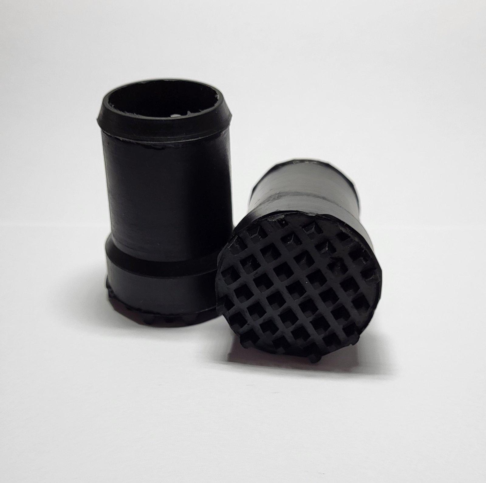 Наконечник для костылей Киевгума классический 25 мм Черный (1553875078) - фото 2