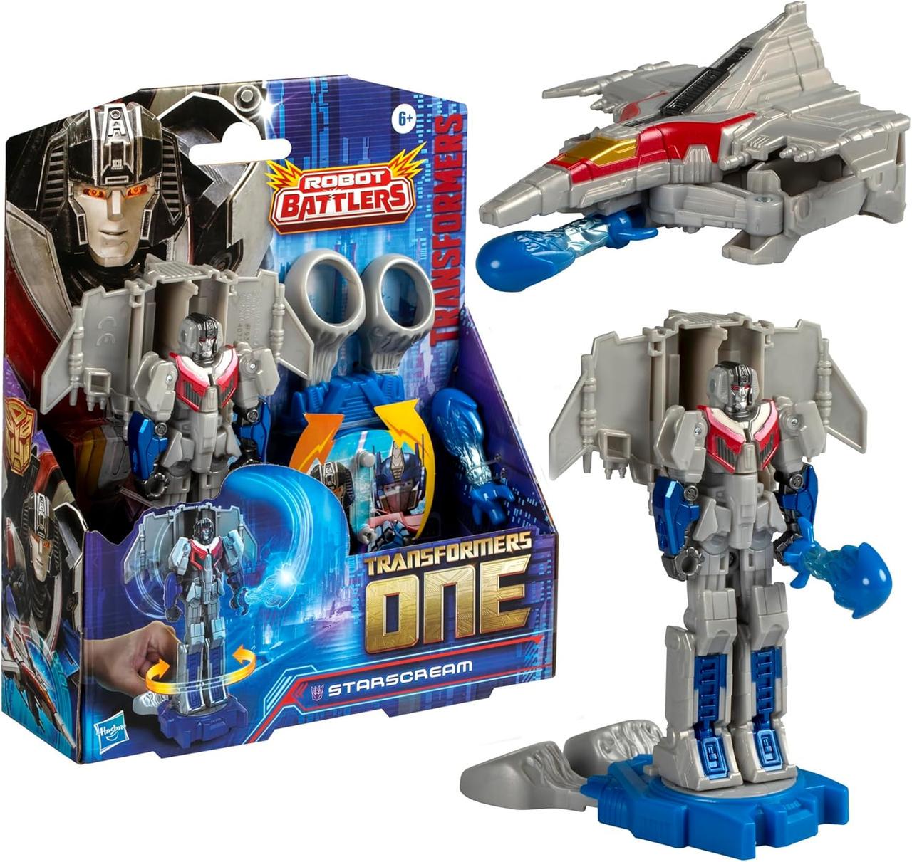 Детская игровая фигурка Трансформер Transformers One Robot Battlers Старскрим (F9392) - фото 6 Детская игровая фигурка Трансформер Transformers One Robot Battlers Старскрим (F9392) - фото 6