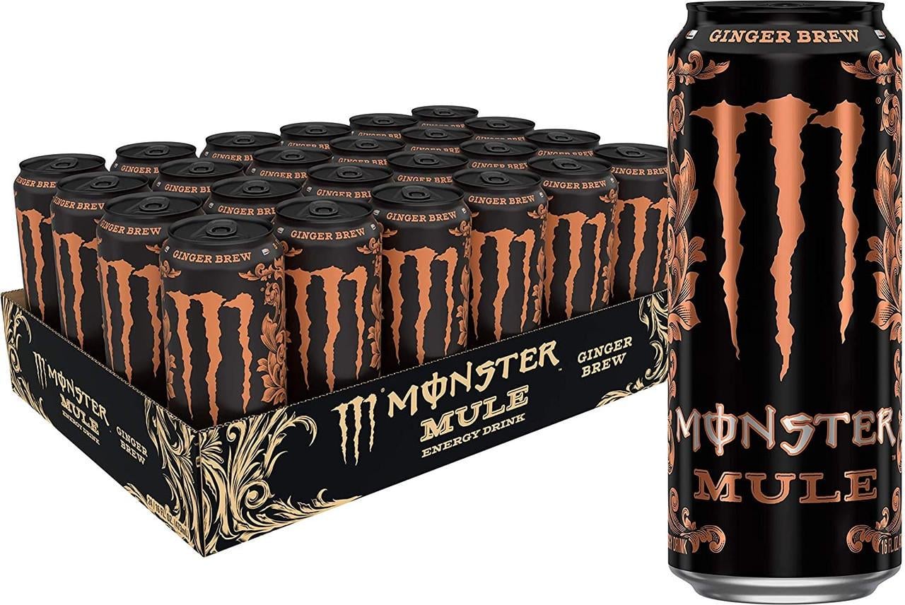 Энергетический напиток Monster Mule Ginger Brew 12x500 мл (1727445661)