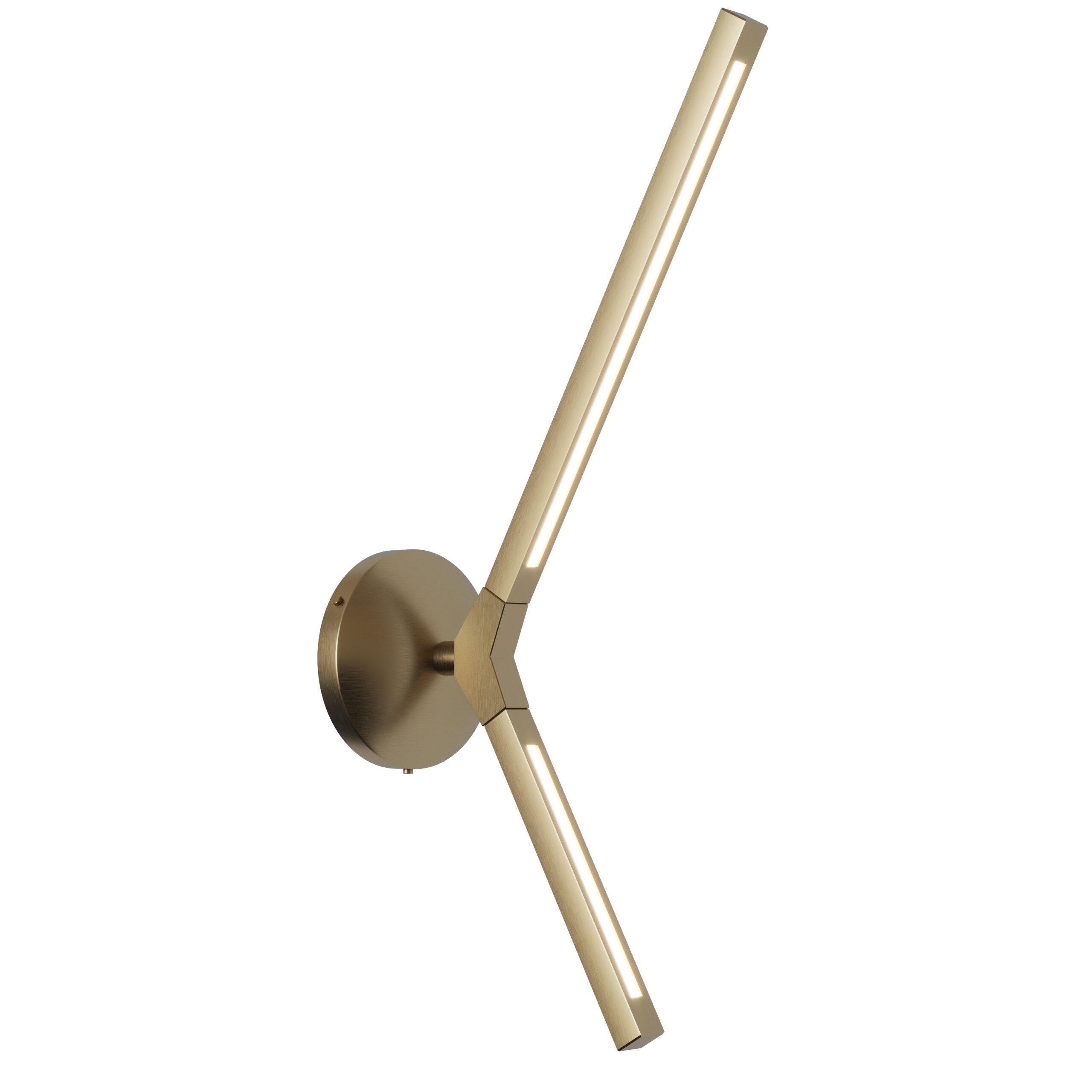 Светильник настенный Line 1 PikArt 3000К Коричневый (28906)