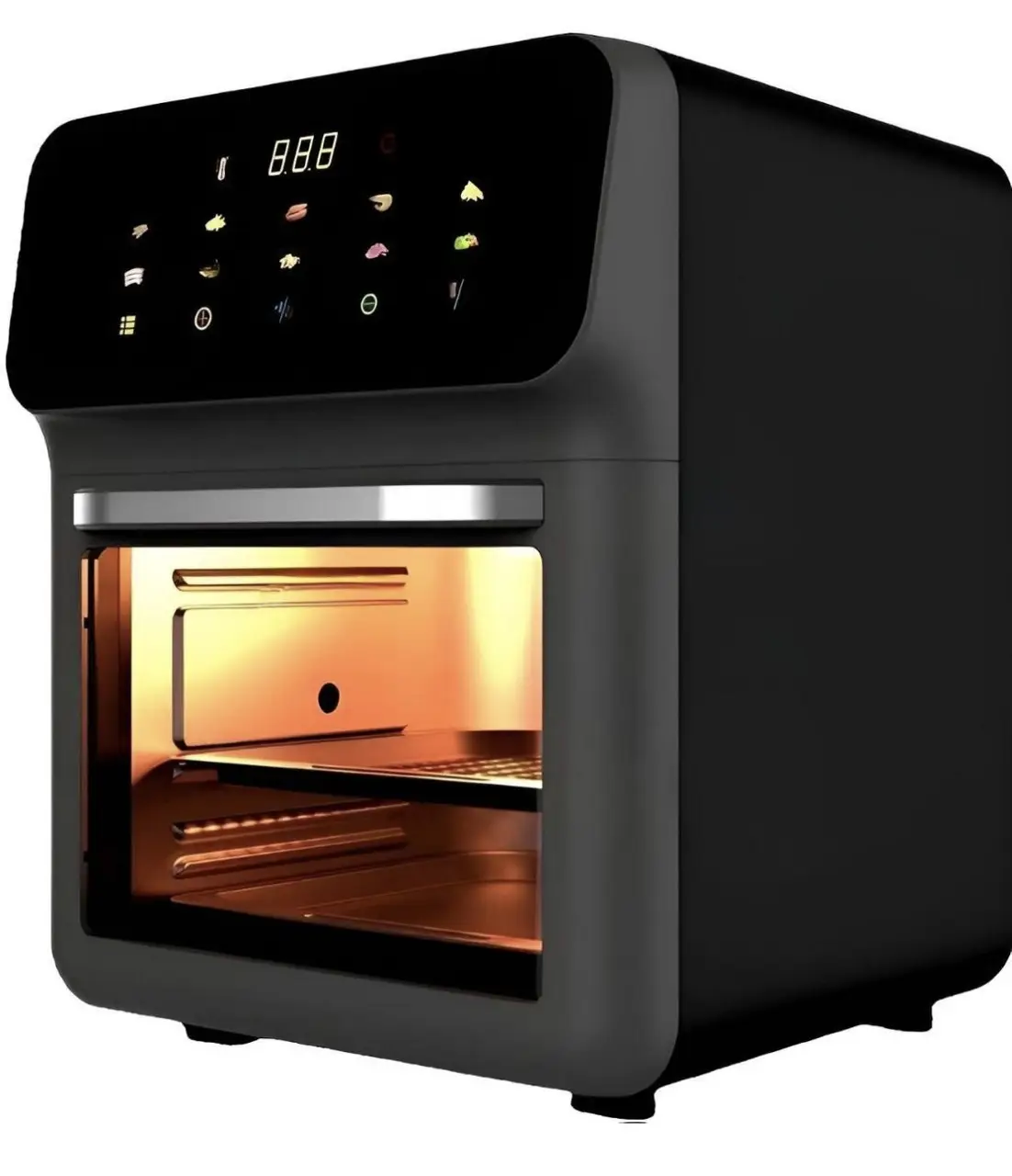 Аэрогриль Silver Crest 3000 Вт с сенсорным управлением 15 л Черный (jmx3086) Аэрогриль Silver Crest 3000 Вт с сенсорным управлением 15 л Черный (jmx3086)