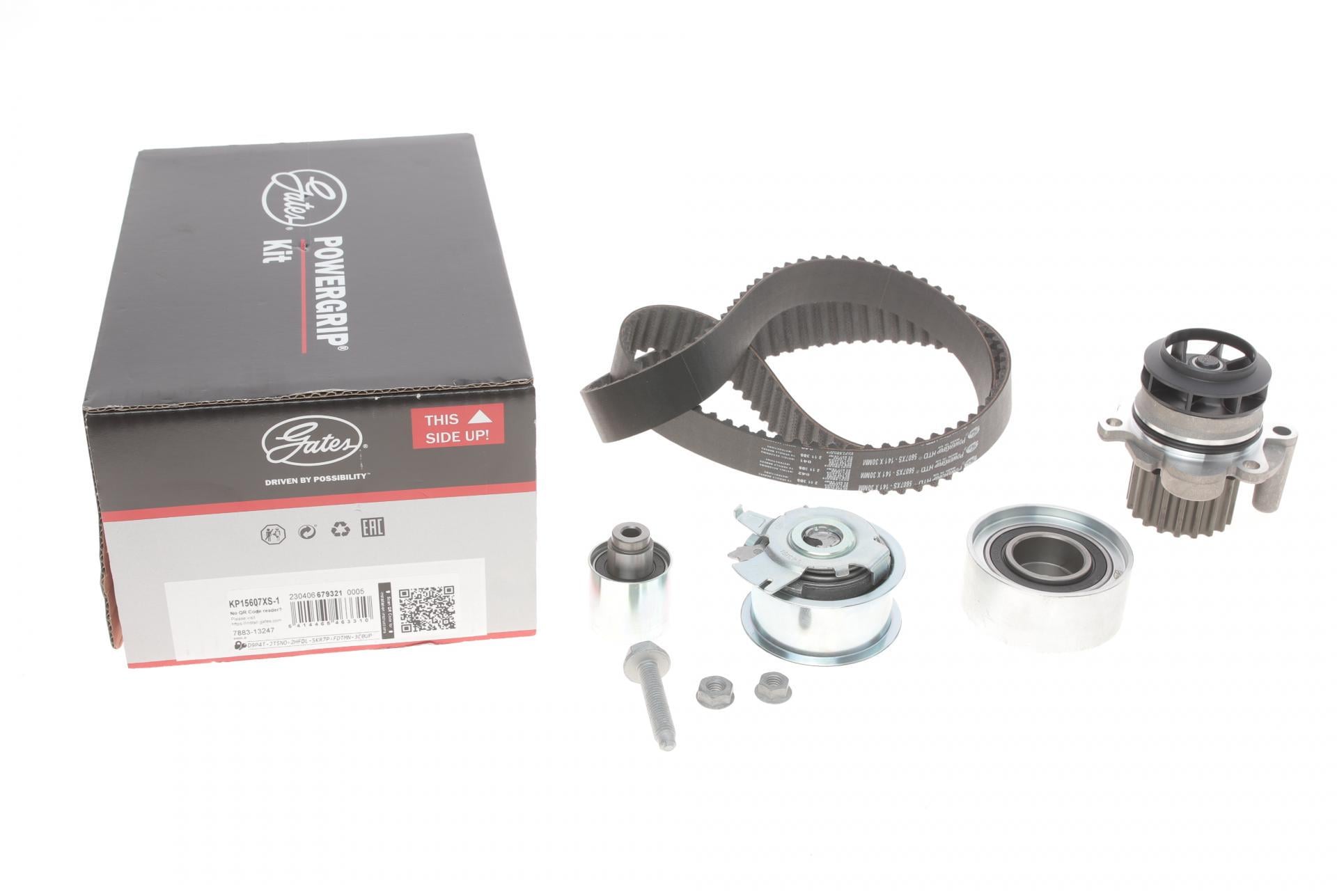 Комплект ГРМ і помпа GATES VW Passat/Golf 2.0TDi 03- 30x141z (KP15607XS-1)