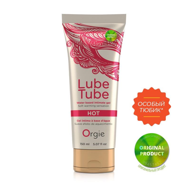 Смазка Orgie Lube tube hot согревающая для секса - фото 2