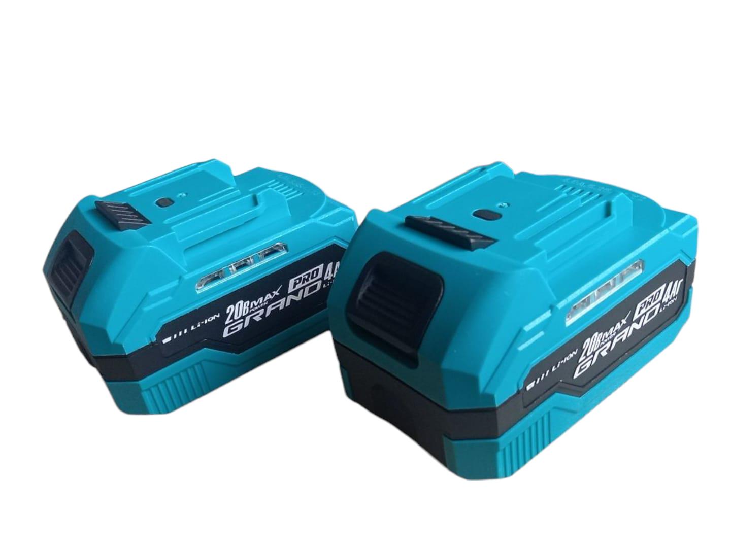 Болгарка акумуляторна Grand МШУ-20BL PRO 2 АКБ (29545270) - фото 5 Болгарка акумуляторна Grand МШУ-20BL PRO 2 АКБ (29545270) - фото 5