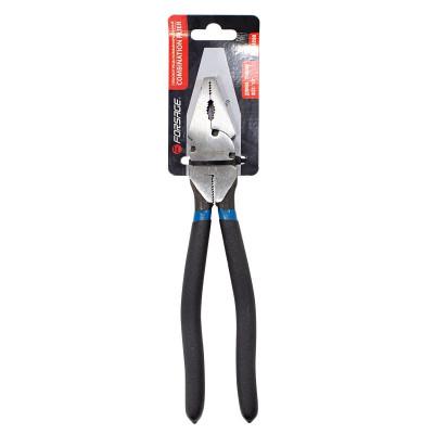 Пасатижі з посиленим шарнірним механізмом Forsage F-6964260 CR-V на пластиковому тримачі 10"-250 мм (13349564)