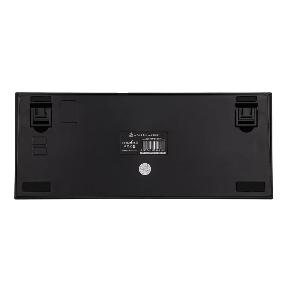 Клавіатура ігрова Ajazz AK820 дротова механічна із RGB підсвічуванням з підтримкою HOT-SWAP Moon Yellow Switch Grey/Yellow - фото 5 Клавіатура ігрова Ajazz AK820 дротова механічна із RGB підсвічуванням з підтримкою HOT-SWAP Moon Yellow Switch Grey/Yellow - фото 5