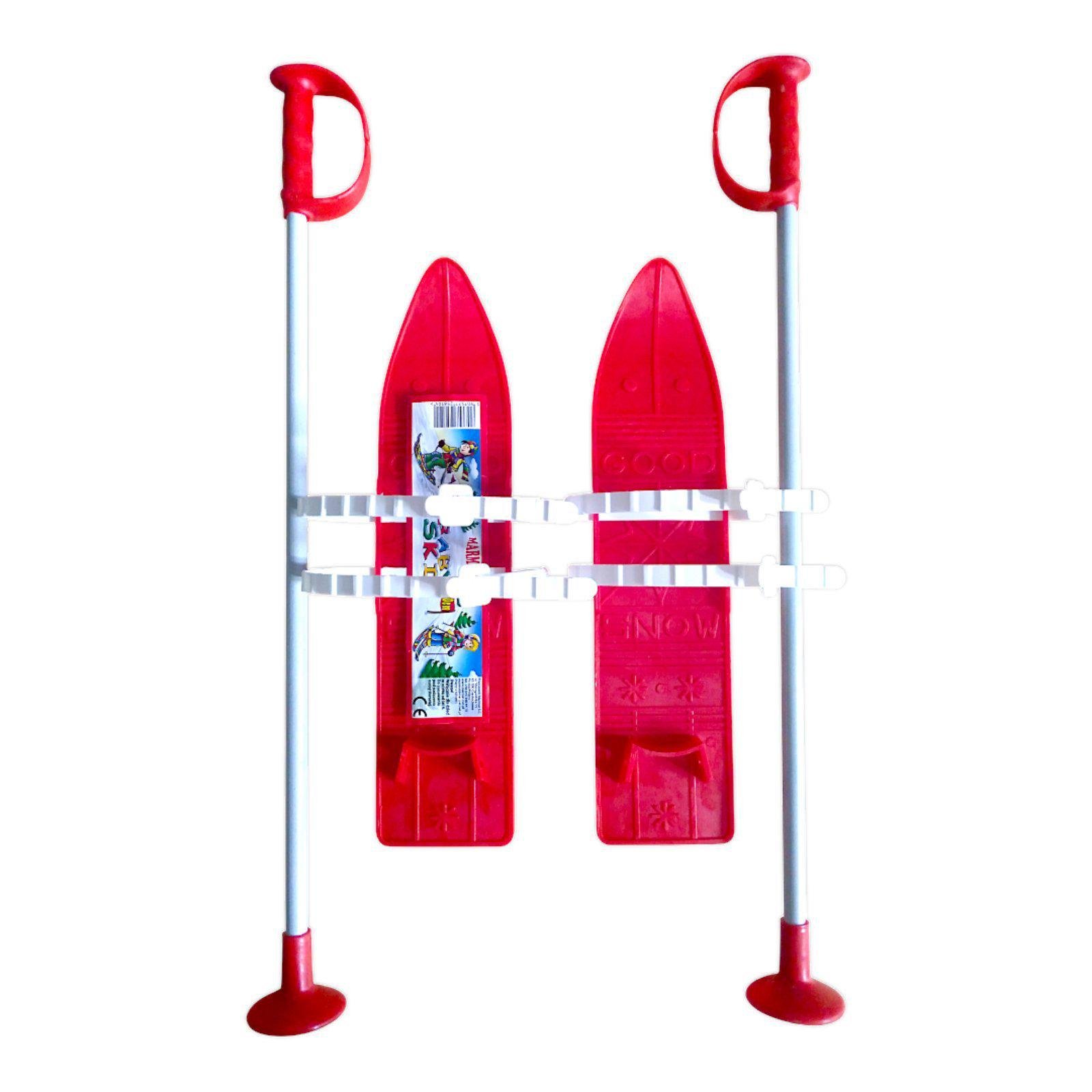 Набір лижний дитячий Marmat 40 см Червоний (16859) - фото 2 Набір лижний дитячий Marmat 40 см Червоний (16859) - фото 2