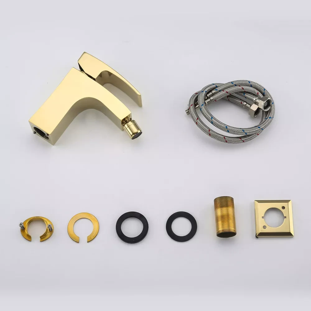 Смеситель для биде Gappo G5007-3 Золотой (G5007-3) - фото 5