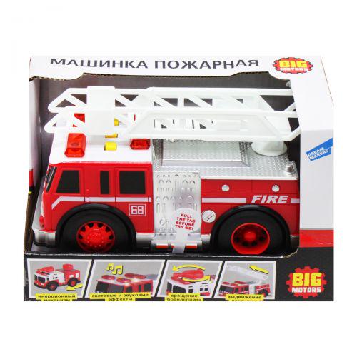 Машинка пластиковая Пожарная вид 2 17х10 см. (158762)