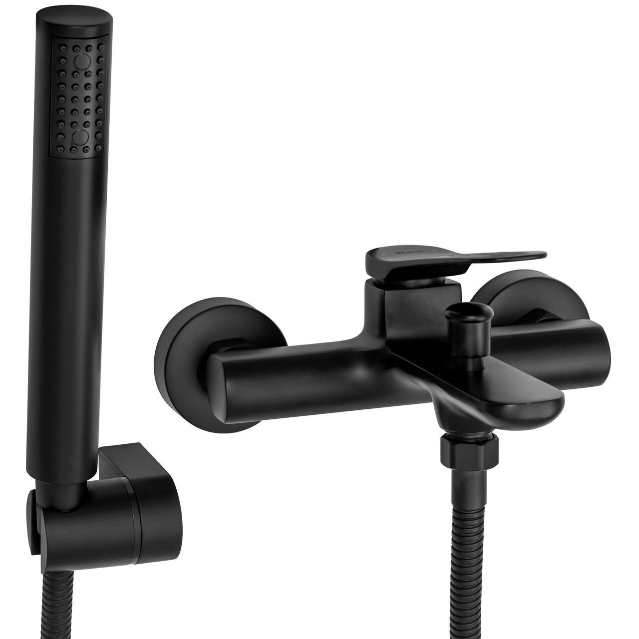 Смеситель для ванны CUBO REA CREEK BLACK REA-B9667 однорычажный Черный (133374)