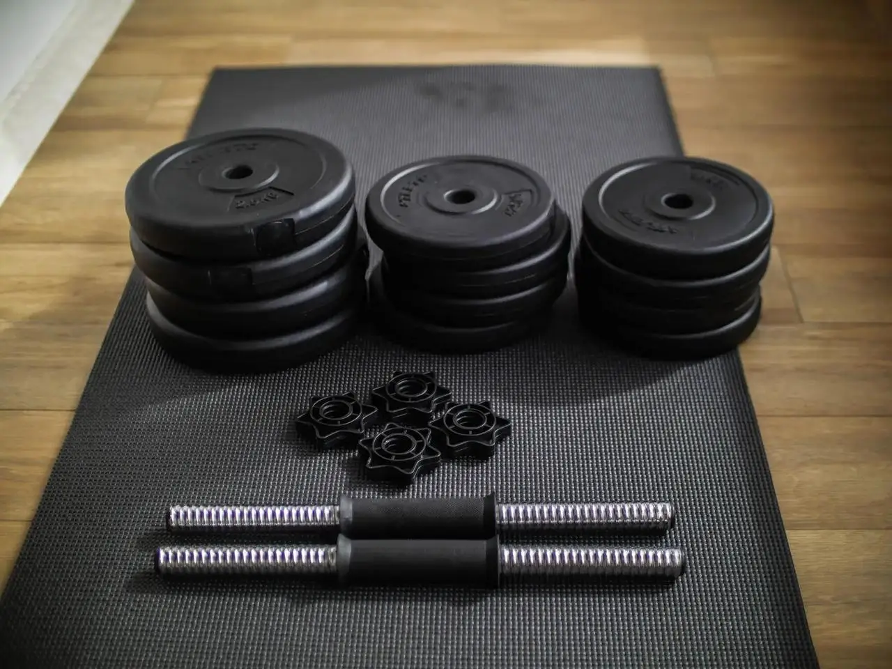 Гантели для дома Neo Sport с металлическим грифом 2х18,5 кг - фото 8
