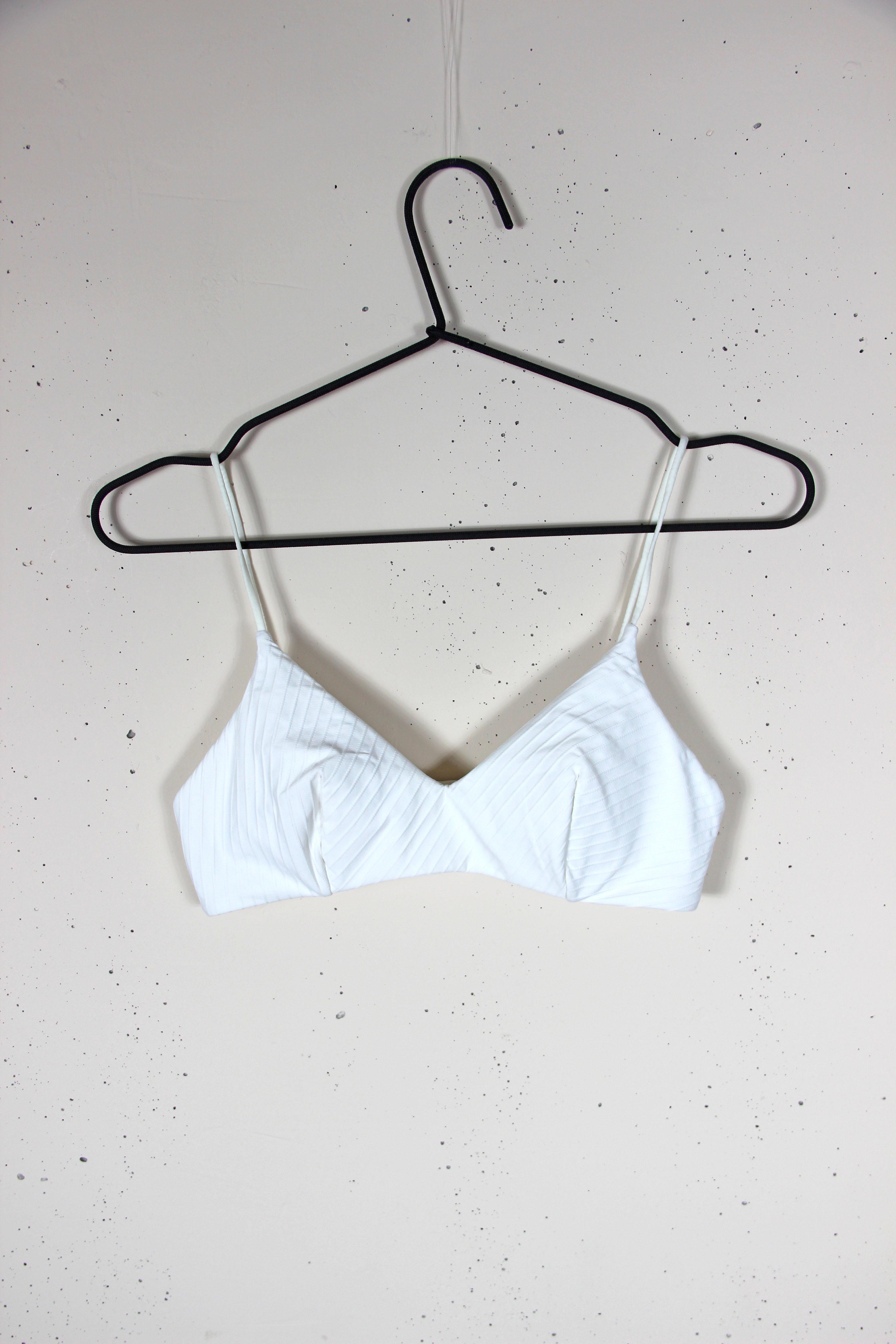 Купальный топ H&M XS Белый (852386)