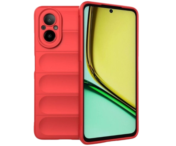 Чехол - накладка Ricco Phantom Shield для Realme C67 4G с защитой при падении Красный Чехол - накладка Ricco Phantom Shield для Realme C67 4G с защитой при падении Красный
