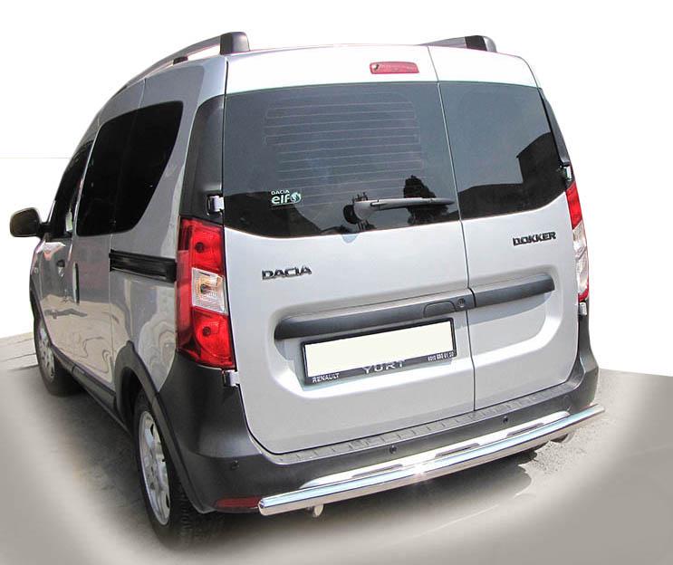 Задняя дуга AK002 CAN для Renault Dokker 2013-2022 гг. нержавеющая сталь Хром