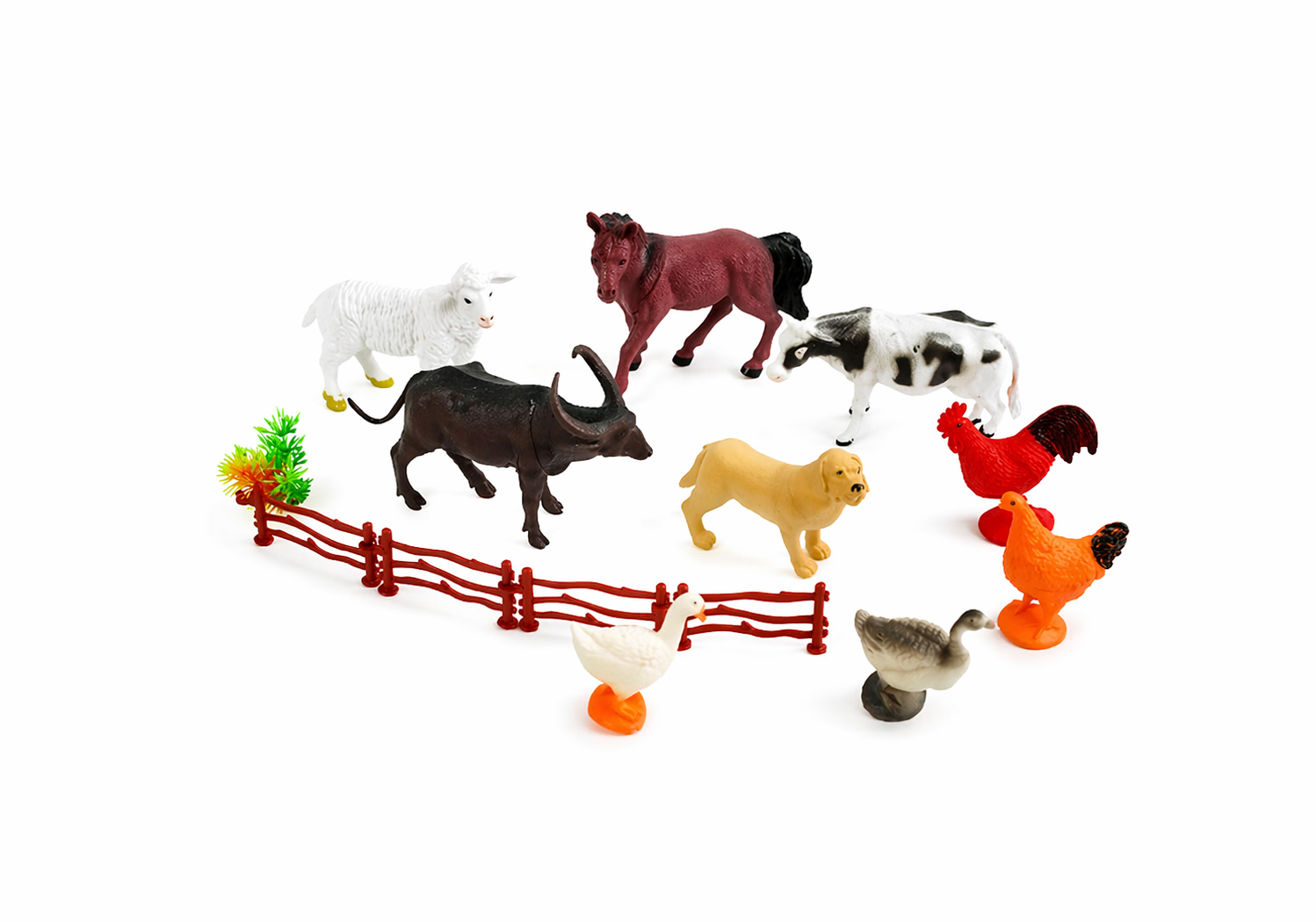 Набор игрушечных домашних животных Ферма (2815190149)