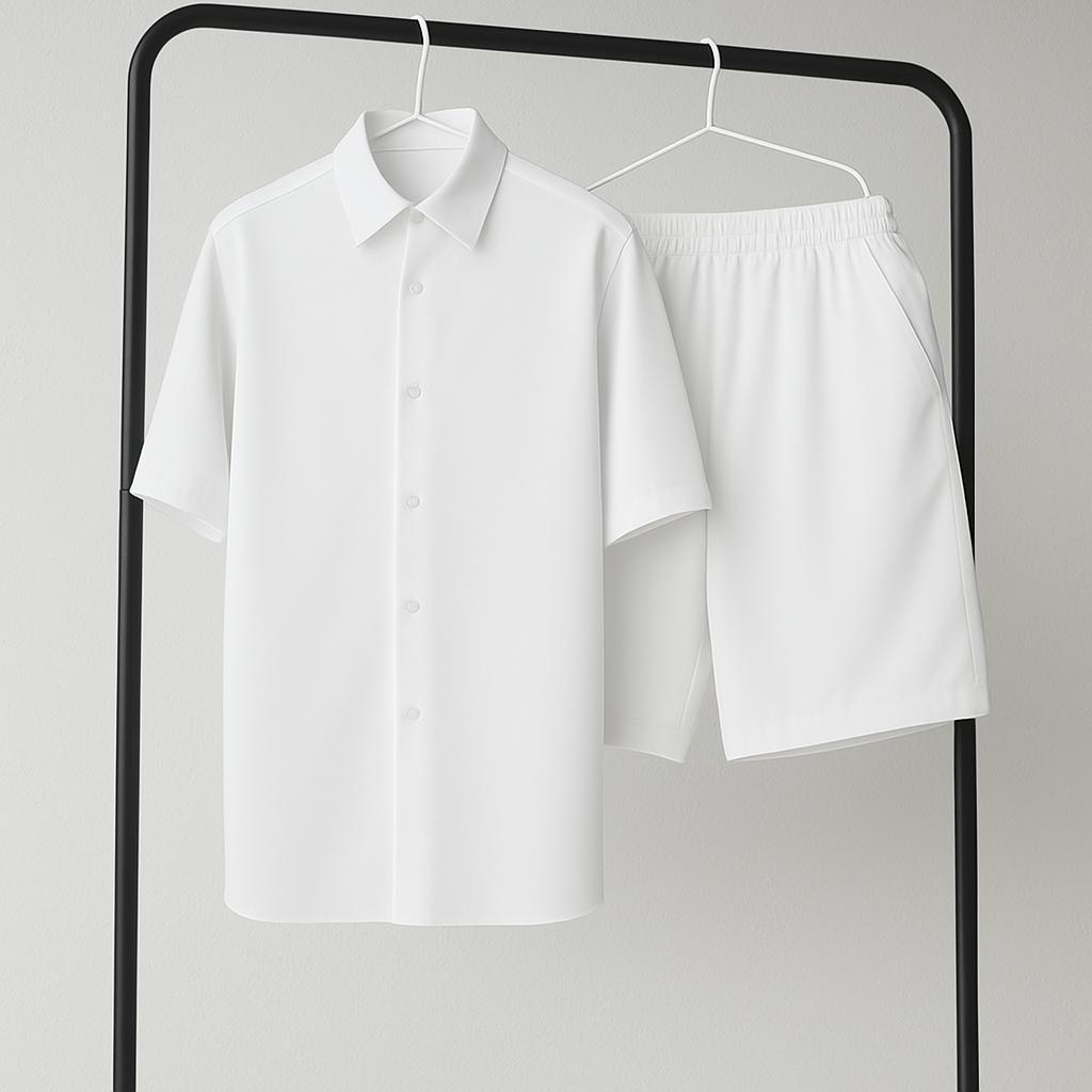 Костюм чоловічий літній Las Vegas повсякденний L Білий (Q0058/2/3) - фото 1