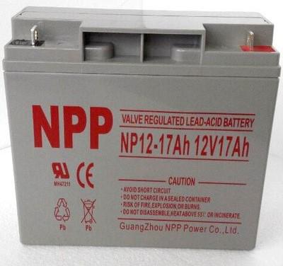 Батарея аккумуляторная NPP 12 V 17 Ah гелевая (13217722) - фото 2