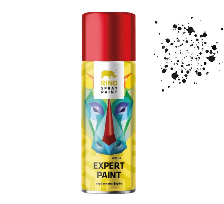 Фарба Rino Expert матова Ral 9005M Чорний