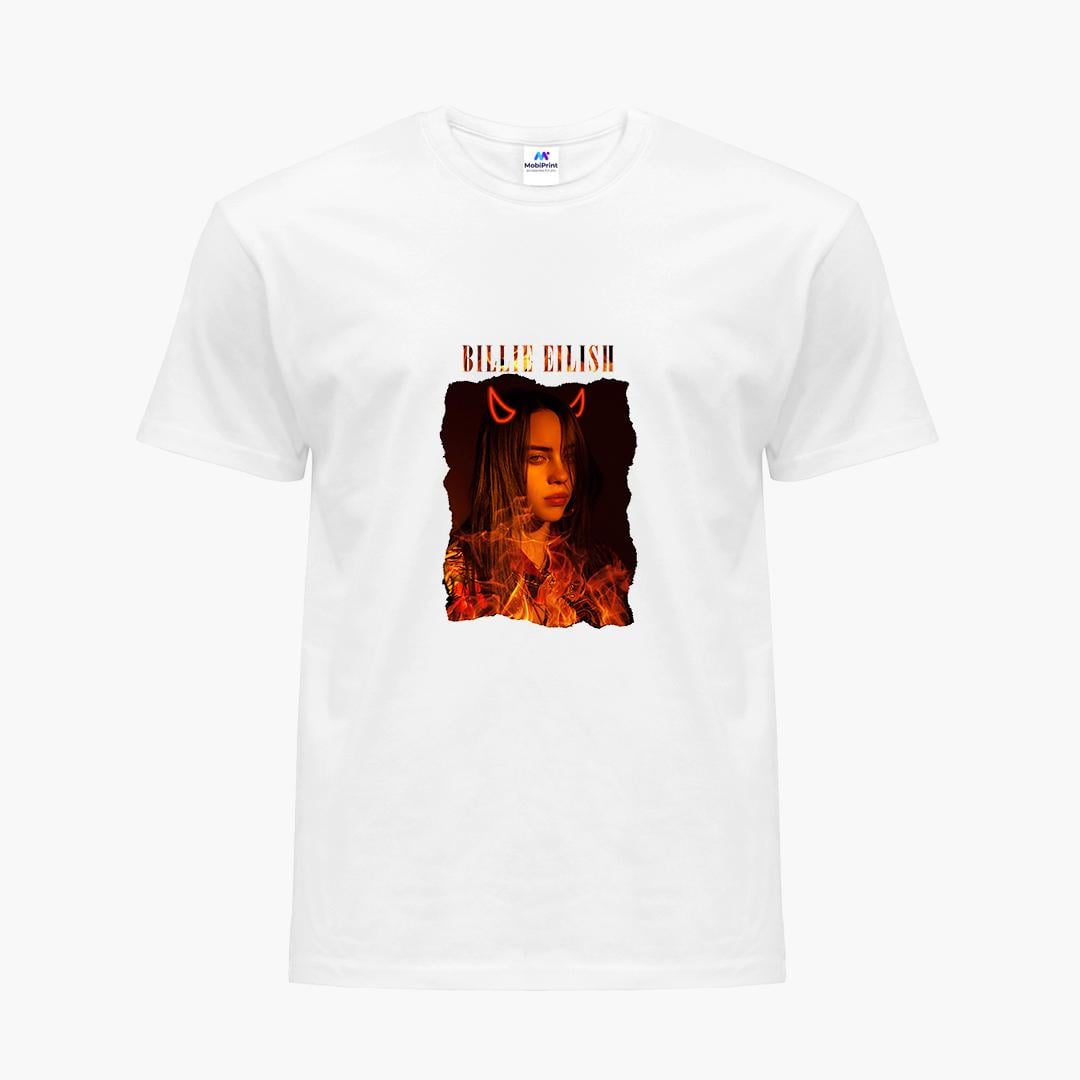 Футболка детская Billie Eilish Белый (9224-1602-6)