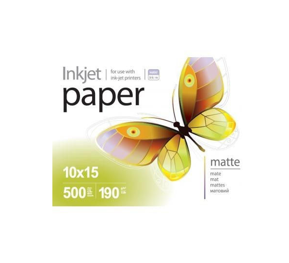 Фотобумага матовая PrintPro 10x15 см 190 г/м2 500 листов (PME1905004R)