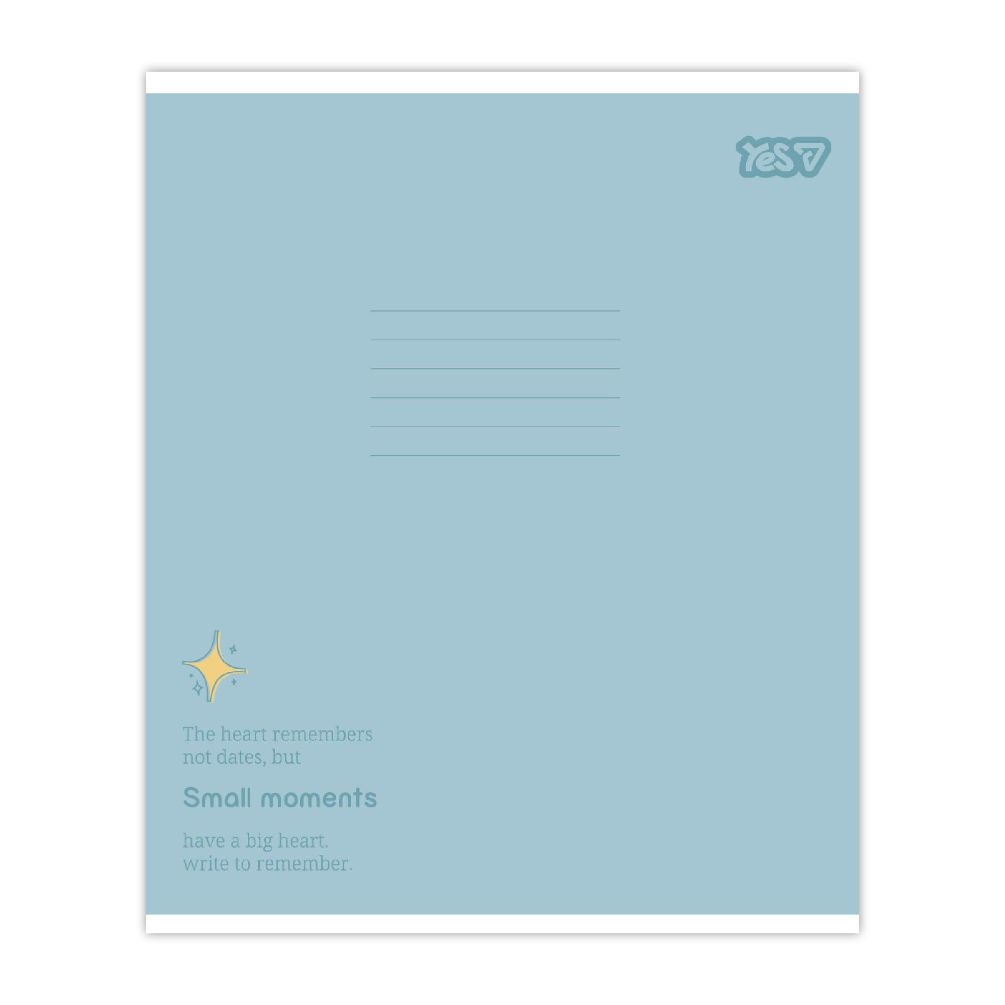 Тетрадь школьная YES Small Moments клетка 12 л. (768685)