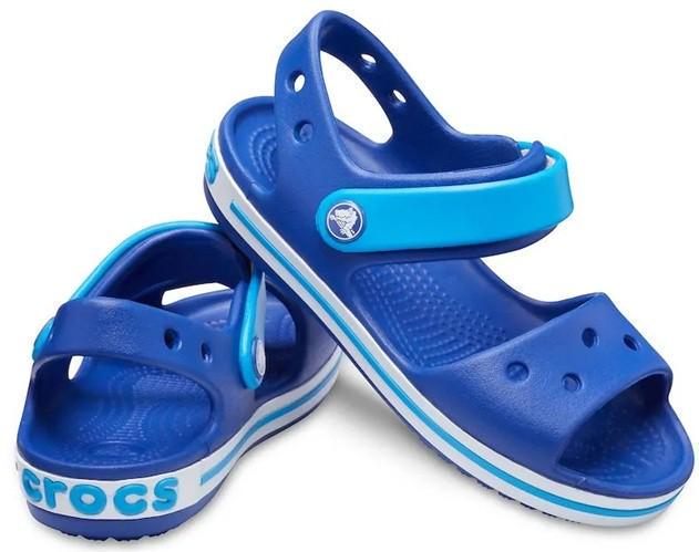 Сандалі для хлопчика Crocs Crocband Sandal kids р. 32/33 Cerulean Blue/Ocean (8852)