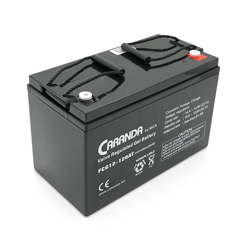 Акумуляторна батарея MCA FCG12-120AT GEL 12 V 120 Ah 331 x 174 x 214 33 кг