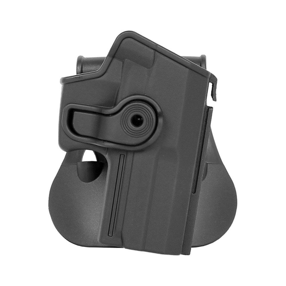 Кобура пластиковая Amomax для пистолета Glock 17/22/31 Черный (AM-G17G2) - фото 1