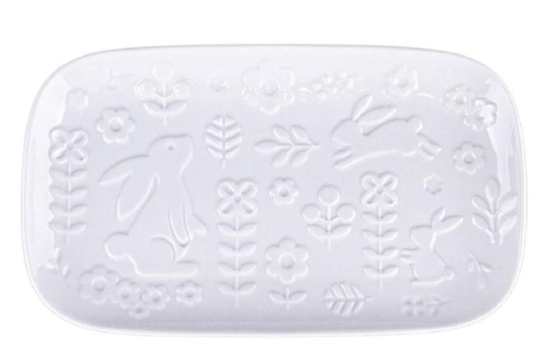 Блюдо фарфор пасхальный Easter Bunny 14" 35,5 см (MC6028-14)