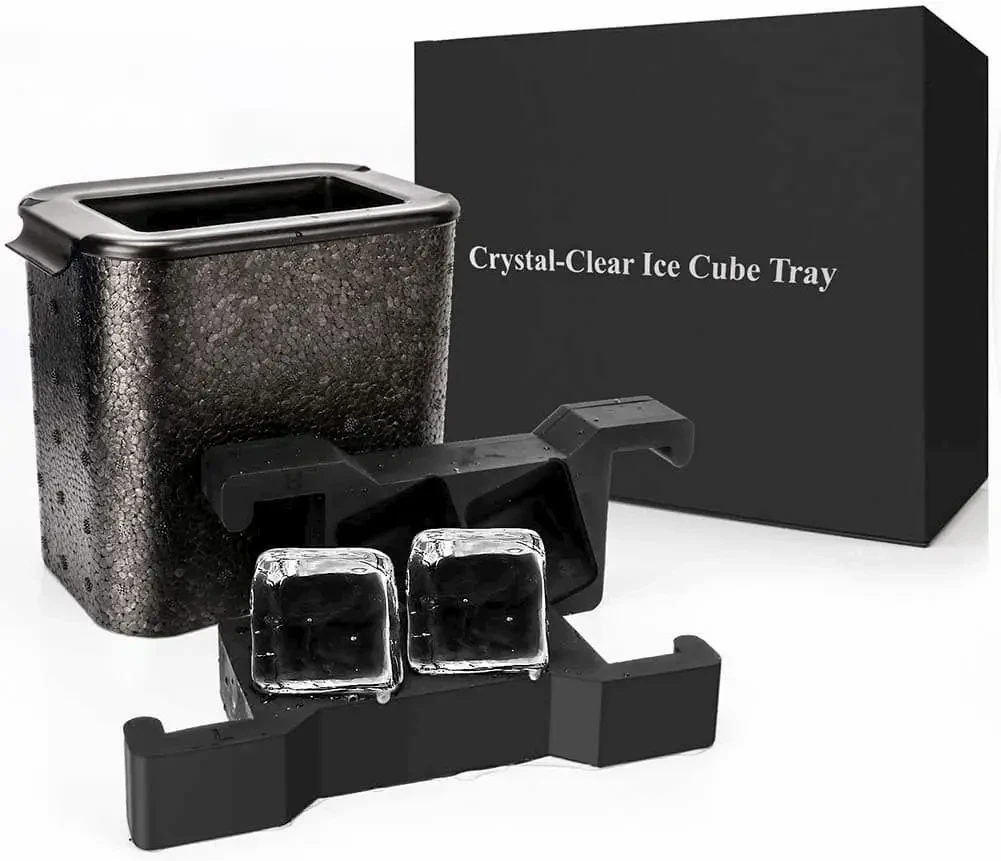 Форма для кристально чистого льда Cube Bar House для виски и коктейлей (BH-CC2-Cube)