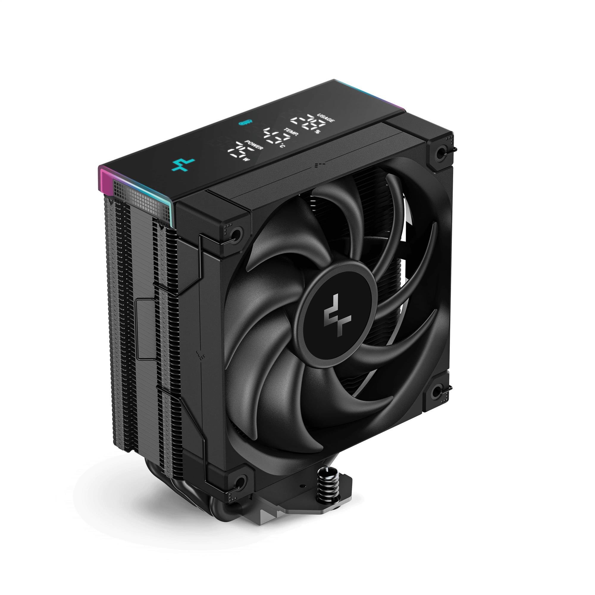 Кулер для процессора Deepcool AK400 Digital Pro с вентилятором 120 мм Black (R-AK400-BKAPMN-G) Кулер для процессора Deepcool AK400 Digital Pro с вентилятором 120 мм Black (R-AK400-BKAPMN-G)