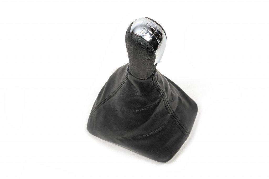 Ручка КПП для Skoda Octavia II A5 2006-2010 5 ступка/чехол КПП Black 59131