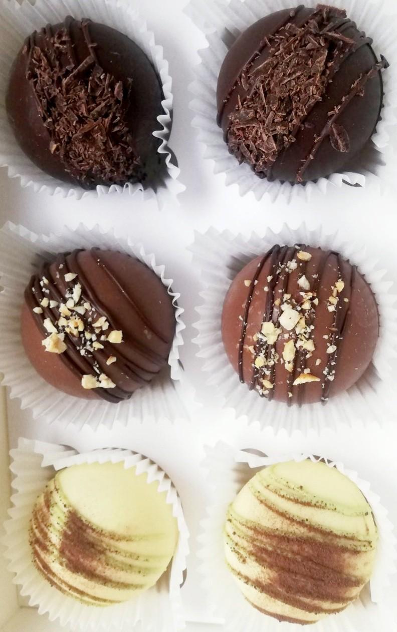 Шоколадные бомбочки Mr.Plum Классический набор d 5,5 см 180 г 6 шт.