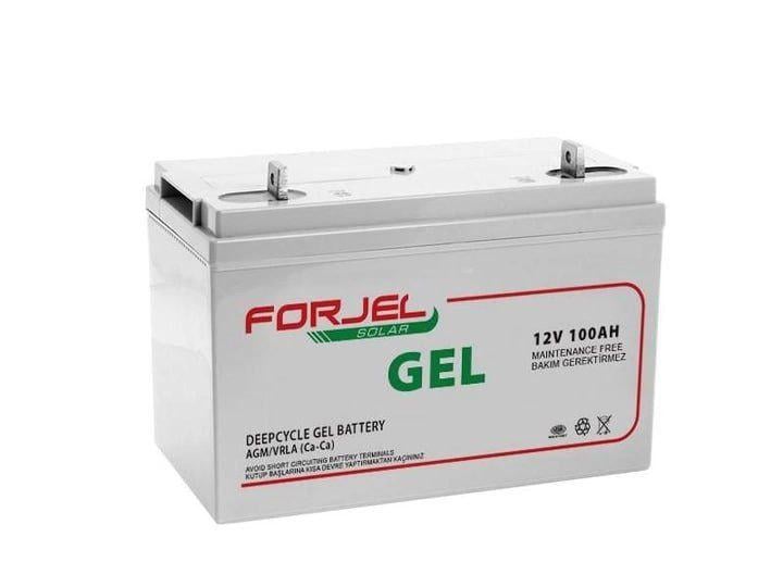 Аккумулятор для систем бесперебойного питания FORJEL 100AH DEEP CYCLE гелиевый 12 V - фото 1