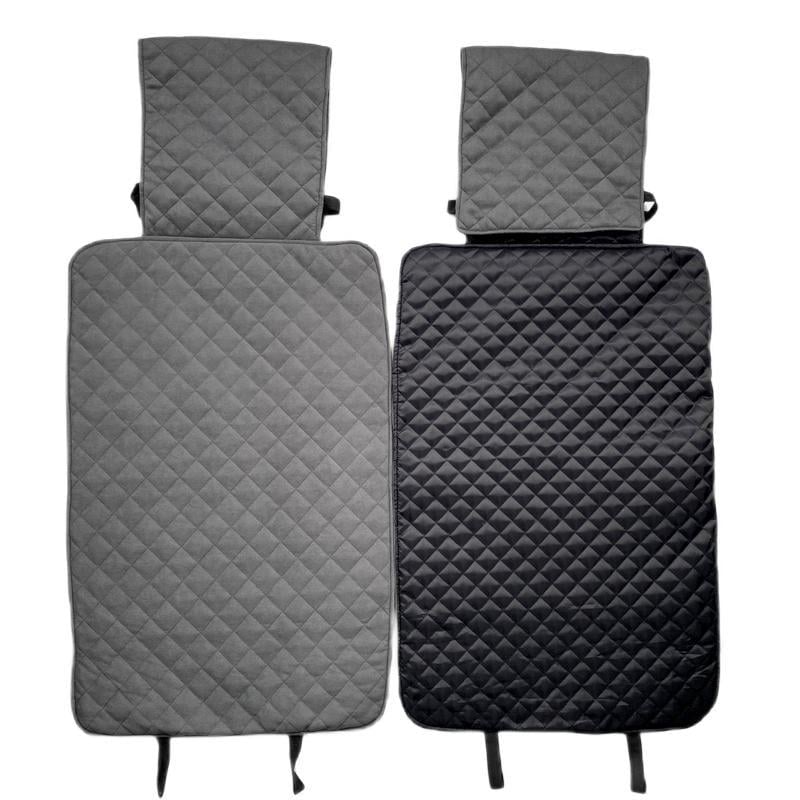 Накидки на сиденье автомобиля с подголовником эко-замша задний комплект Серый (742) - фото 5 Накидки на сиденье автомобиля с подголовником эко-замша задний комплект Серый (742) - фото 5