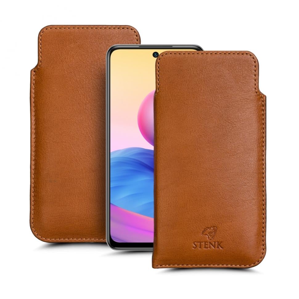 Футляр Stenk Elegance для Xiaomi Redmi Note 10 5G Camel (69936)