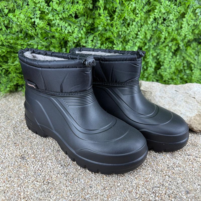 Чоботи чоловічі хутряні короткі VS -0018160-1 p. 43 27,5-28 см Чорний (114885455) - фото 2