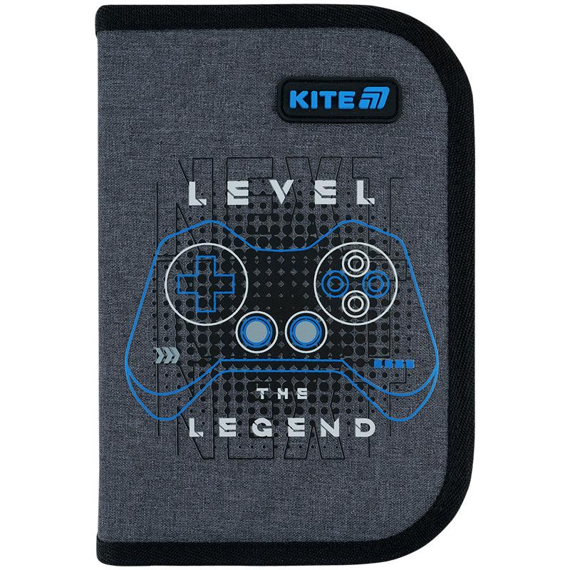 Пенал з наповненням KITE Level UP 1 відділення/2 відвороти (K26-622H-6)