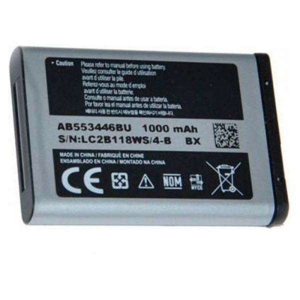 Аккумуляторная батарея для Samsung B100/B200/C3300/D800/E1130 AB553446BU 1000 mAh Аккумуляторная батарея для Samsung B100/B200/C3300/D800/E1130 AB553446BU 1000 mAh