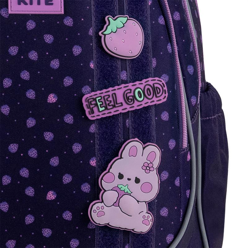 Набір шкільний рюкзак з пеналом та сумкою для взуття KITE SET_K25-724S-1 Feel Good (000995191) - фото 8