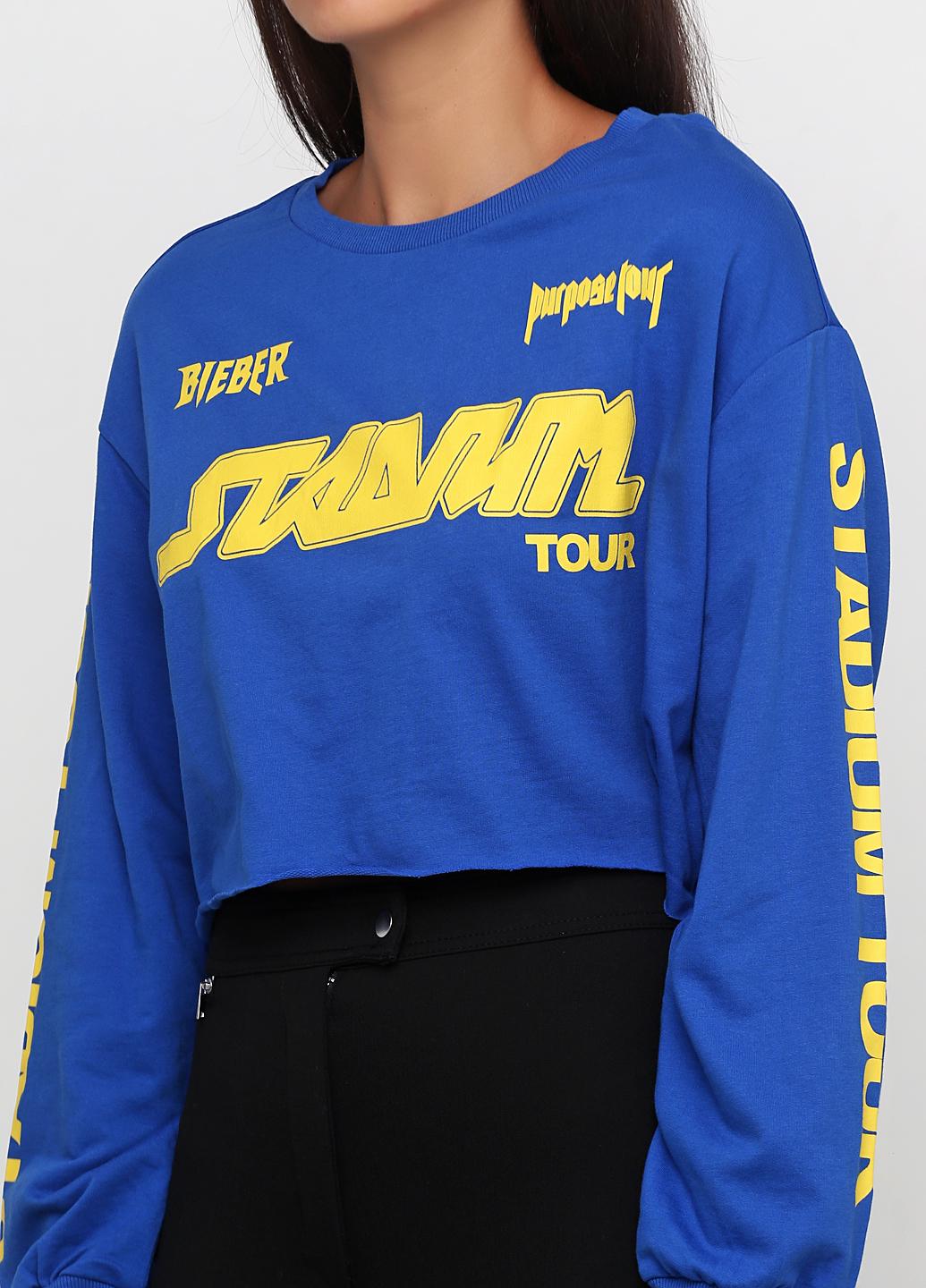 Світшот L Синій . (5379786RP6) - фото 3 Світшот L Синій . (5379786RP6) - фото 3