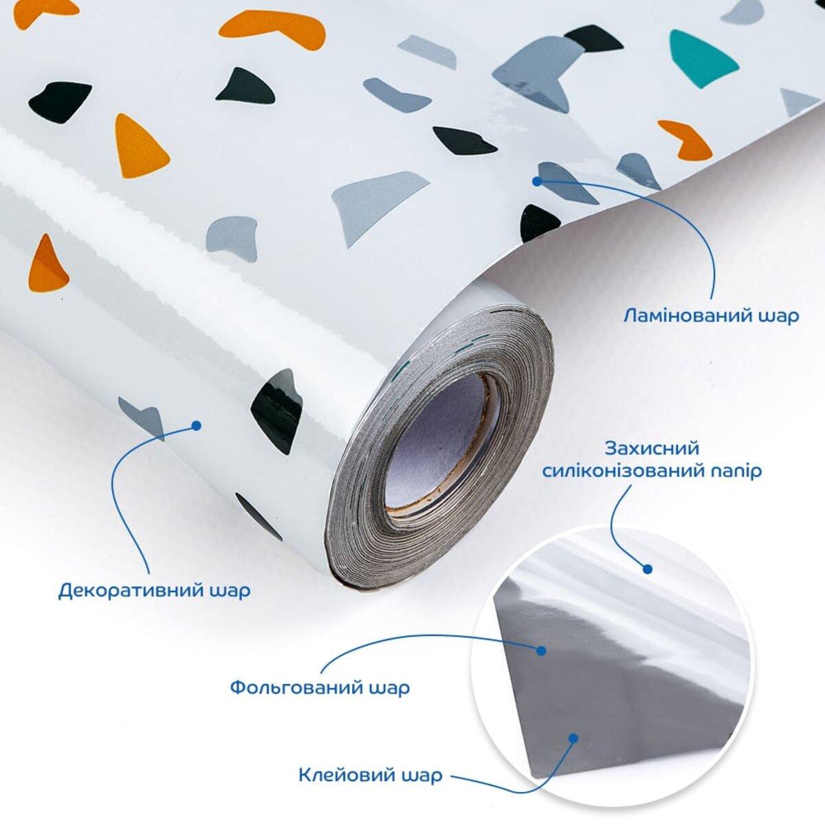 Плівка на самоклейці 60 см х 3 м (3DPanda-2412) - фото 2 Плівка на самоклейці 60 см х 3 м (3DPanda-2412) - фото 2