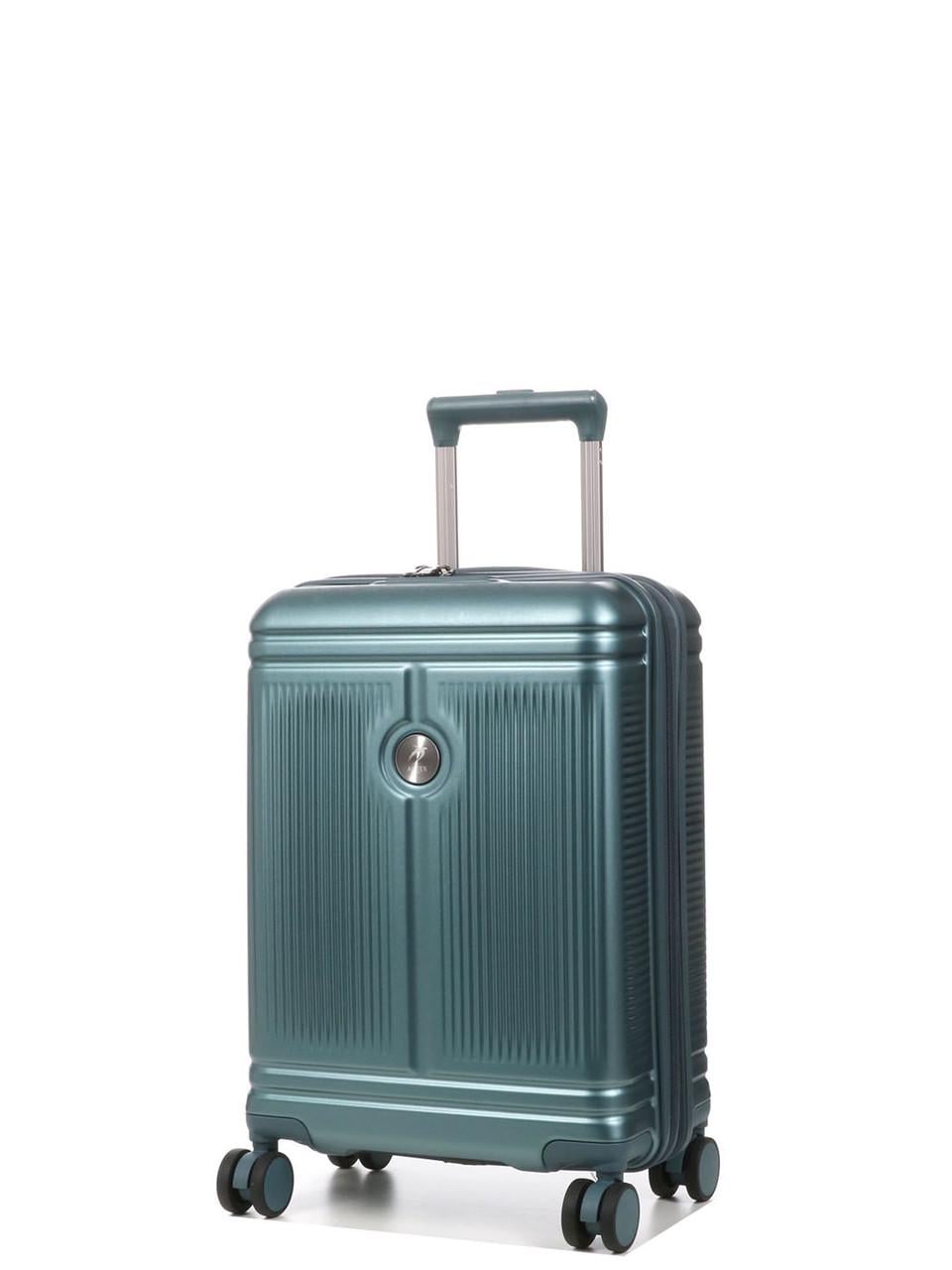 Чемодан мала Airtex поликарбонат S 55x35x20+5 см 48 л 2,8 кг Зеленый (649)