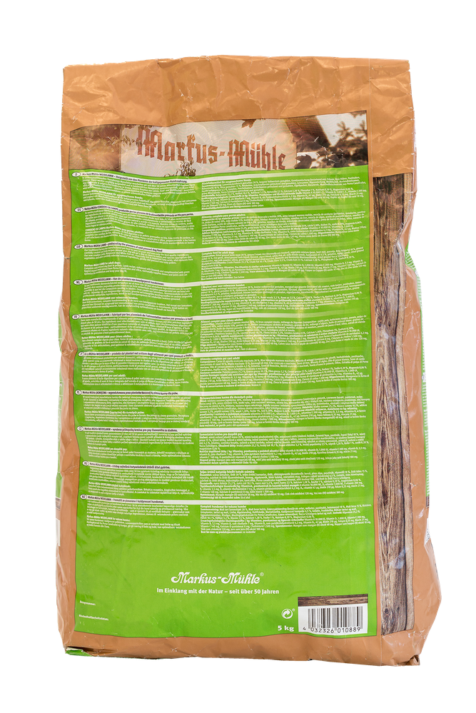 Сухий корм для собак Markus-Muhle WEIDELAMM з м'ясом ягняти 5 кг (LF-D1163) - фото 3 Сухий корм для собак Markus-Muhle WEIDELAMM з м'ясом ягняти 5 кг (LF-D1163) - фото 3
